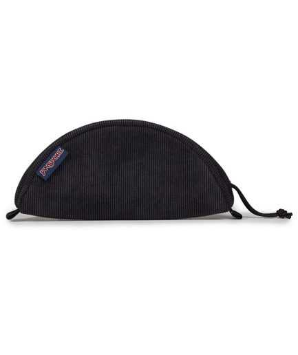 JanSport Luna Large Pouches in Black Corduroy