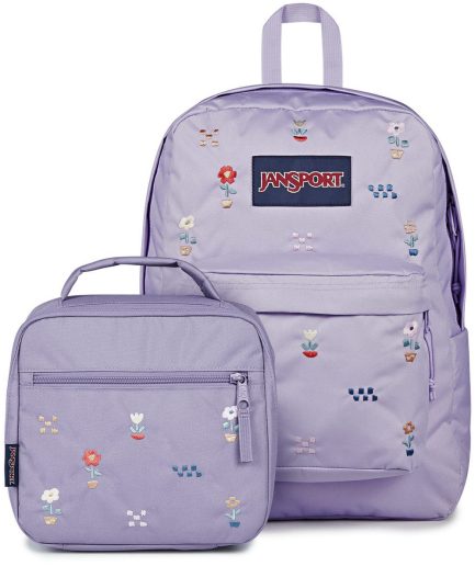 JanSport SuperBreak Plus® FX Bundle Backpack in Flower Fundamentals