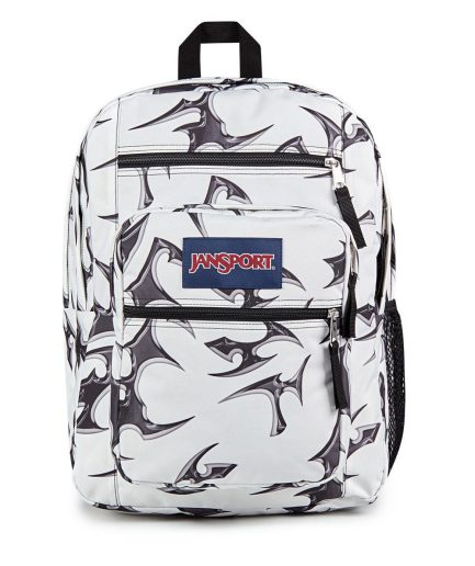 JanSport Big Student Backpack in Cyber Silver White