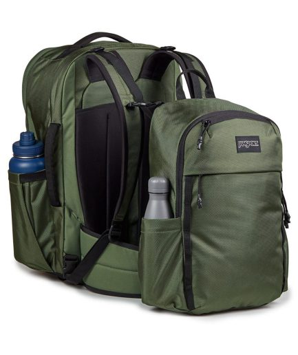 JanSport Venture Pack System Backpack in Cargo Green