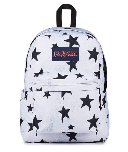 JanSport SuperBreak® Plus Backpack in Sprayed Stars Black