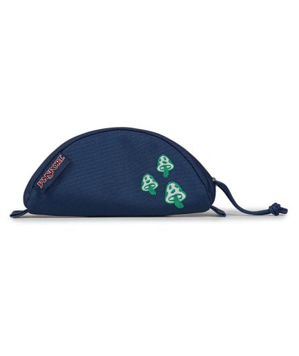 JanSport Luna Small Pouches in Mushroom Embroidery