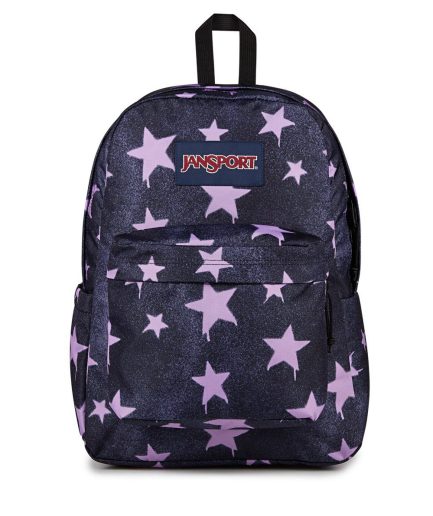 JanSport SuperBreak® Plus Backpack in Sprayed Stars Pastel Lilac
