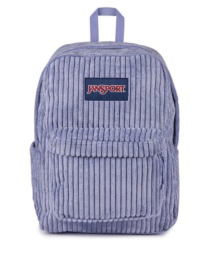 JanSport SuperBreak® Plus Backpack in Surreal Corduroy Lavender Ash