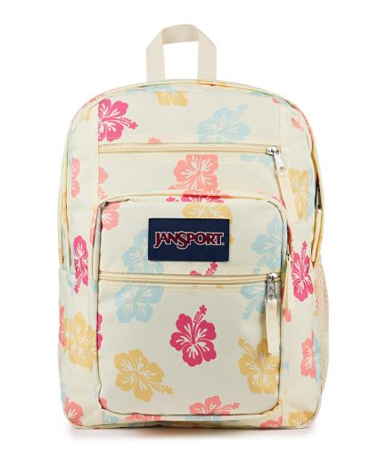JanSport Big Student Backpack in Hibiscus Baby