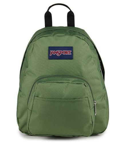 JanSport Half Pint Mini Backpack in Cargo Green