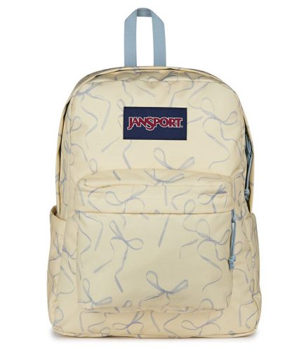 JanSport SuperBreak® Plus Backpack in Rows of Bows Blue Dusk